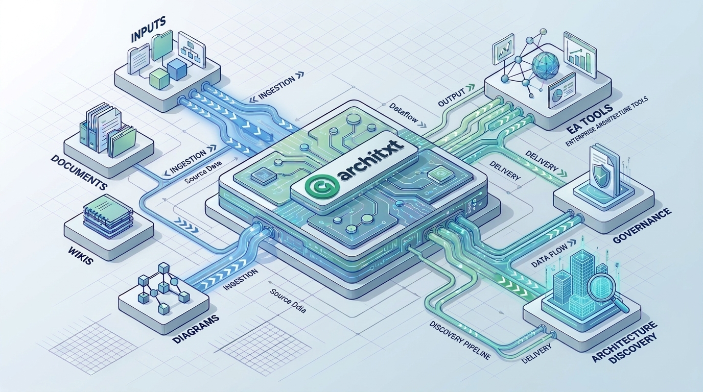 architxt position in the architecture knowledge workflow